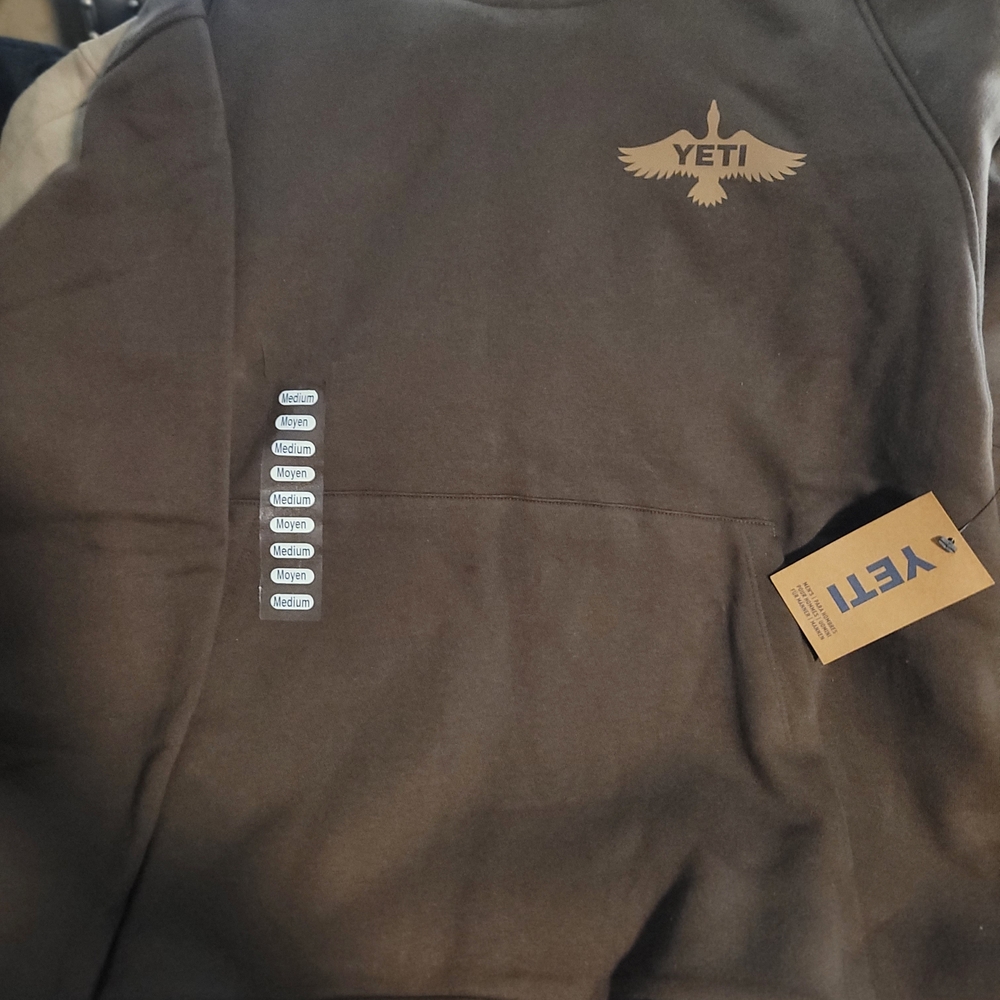 YETI Dark Brown Sweatshirt